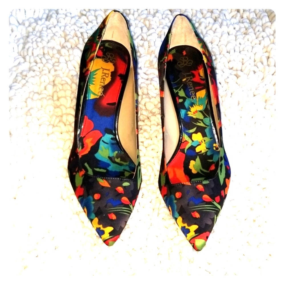 J Renee Multicolored heels New